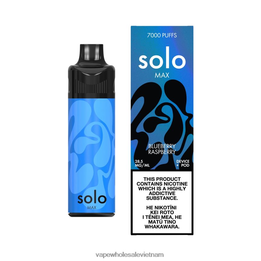 Vape Wholesale Vietnam ZD44N265 Solo MAX bộ pod mâm xôi việt quất