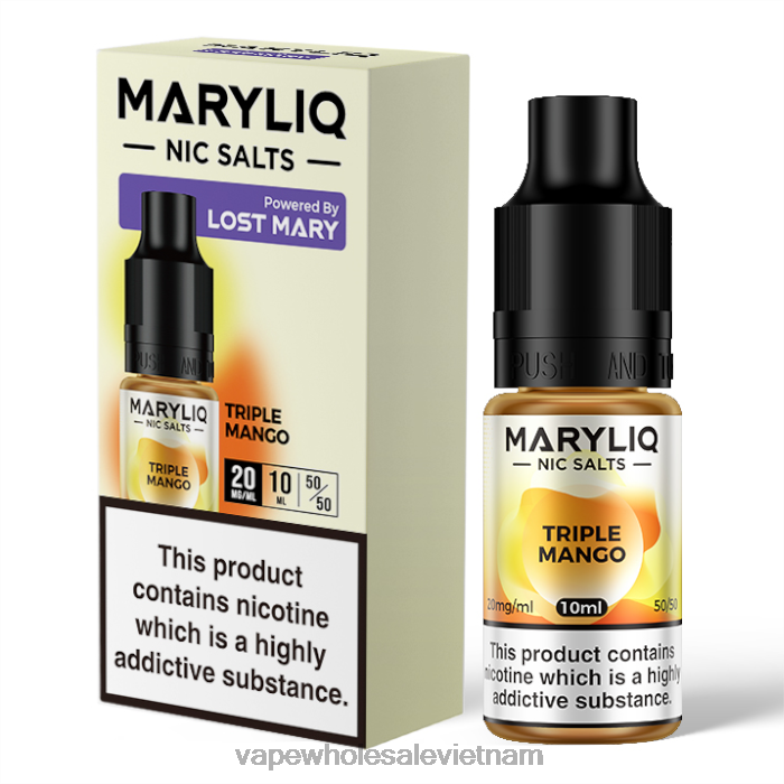 vietnamese vape 0PPFD459 xoài ba LOST MARY MARYLIQ muối nic - 10ml - 20mg