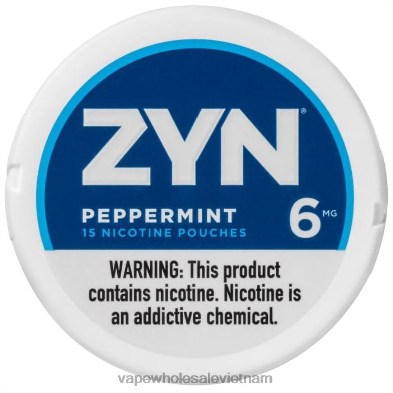 vape vietnam hanoi 0PPFD18 bạc hà ZYN túi nicotin 6mg