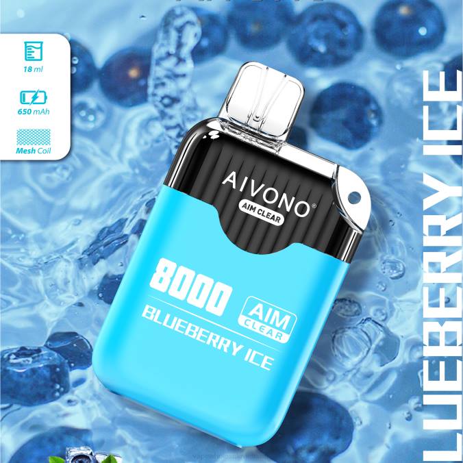 Vape Vietnam HH6V206 Aivono AIM CLEAR 8000 đá việt quất