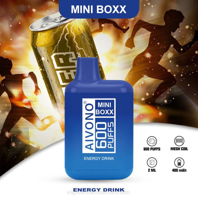 Vape Vietnam Price HH6V237 Aivono AIM MINI BOXX 600 nước tăng lực