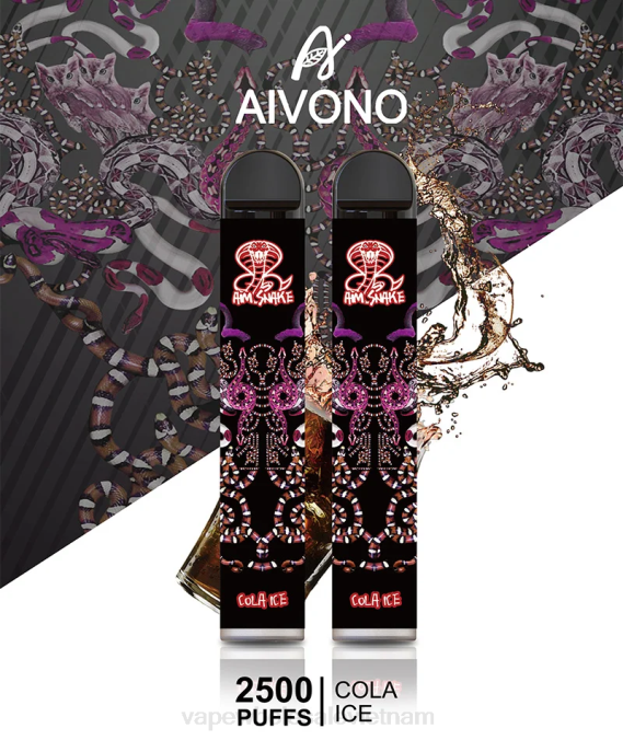 Vape Dùng Một Lần HH6V301 Aivono AIM SNAKE 2500 nước đá cola