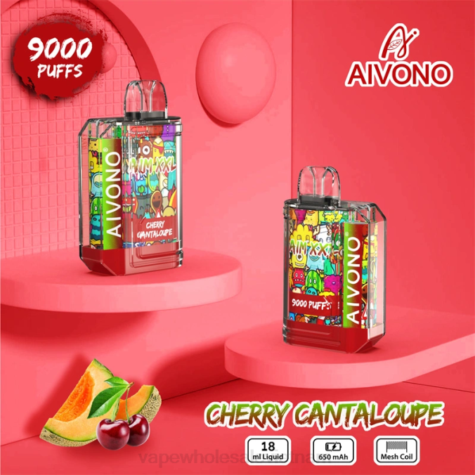 Vape Vietnam Price HH6V57 Aivono AIM XXL miếng dán miệng 9000 trong suốt dưa đỏ anh đào
