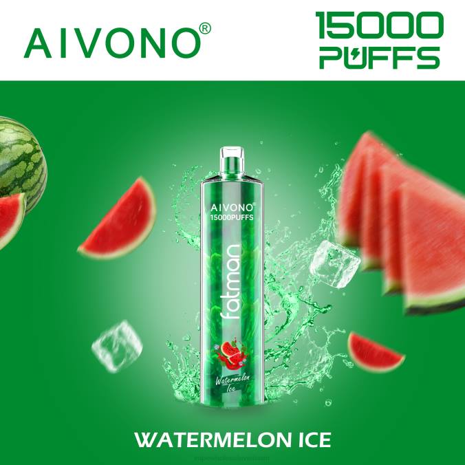 Thuốc Lá Điện Tử Xlim HH6V12 Aivono FATMAN 15000 đá dưa hấu