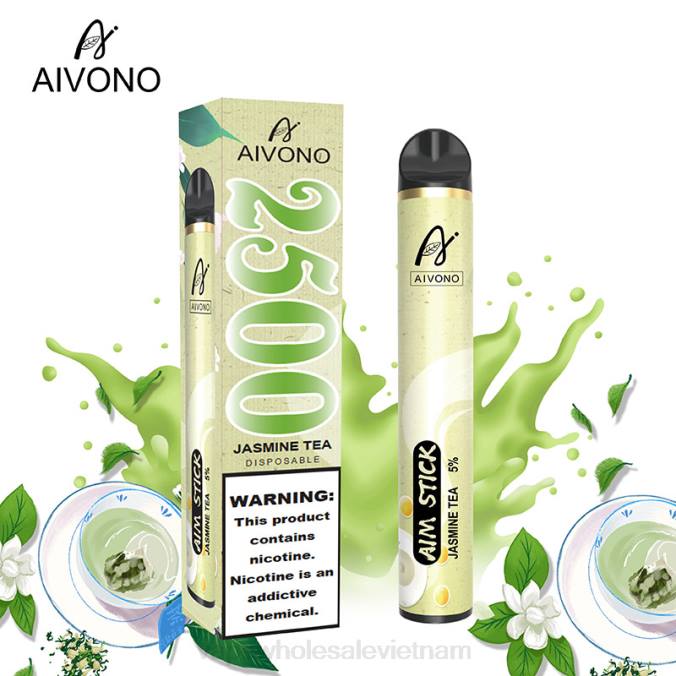 Vape Vietnam Price HH6V157 Aivono AIM STICK 2500 trà hoa nhài