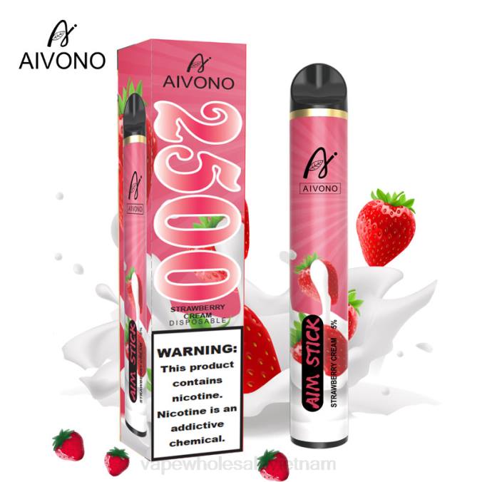 Vape Wholesale Vietnam HH6V155 Aivono AIM STICK 2500 kem dâu