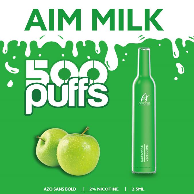 Vape Vietnam Price HH6V267 Aivono AIM MILK 500 táo chua
