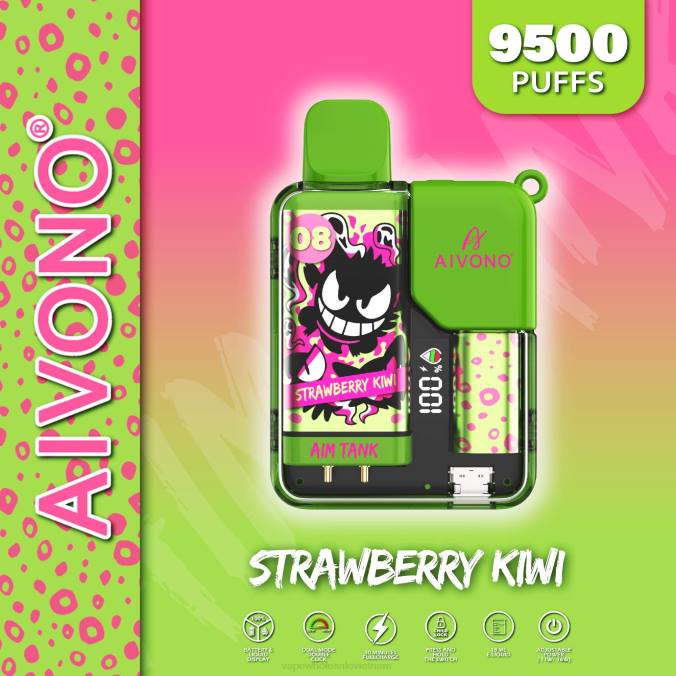 Vape Vietnam Price HH6V47 Aivono AIM TANK 9500 dâu kiwi