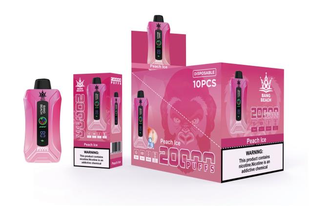 Bang Beach Vape màn hình thông minh 20000 nhát đá đào Z04889 Vietnamese Vape