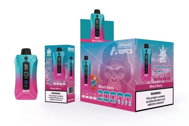 Bang Beach Vape màn hình thông minh 20000 nhát quả mọng hỗn hợp Z04885 Vape Wholesale Vietnam