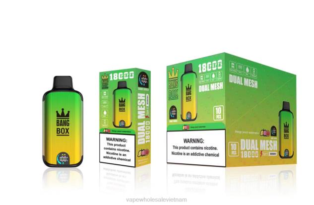 Bang Box 18000 hơi thở dưa hấu xoài đào Z048889 Vape Dùng Một Lần