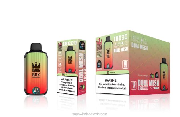 Bang Box 18000 hơi thở kiwi dâu tây Z048892 Thuốc La Điện Tử Pod