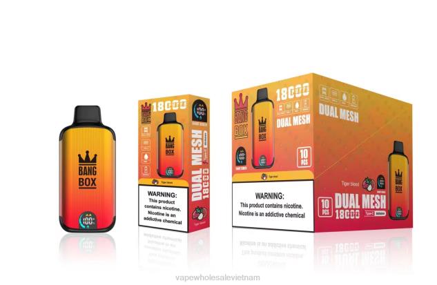 Bang Box 18000 hơi thở máu hổ Z048894 Vape Vietnam