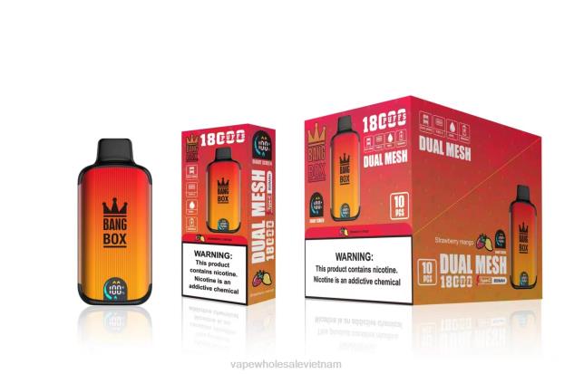 Bang Box 18000 hơi thở xoài dâu Z048899 Vape Dùng Một Lần