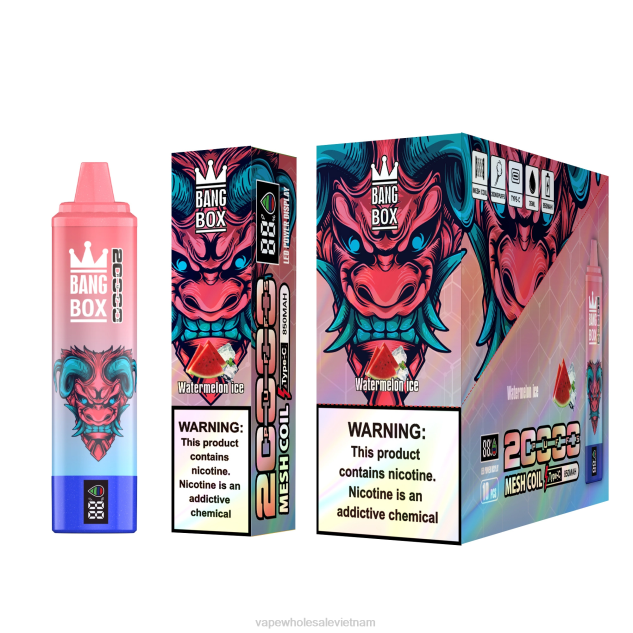 Bang Box 20000 đá dưa hấu Z048856 Vape Dùng Một Lần