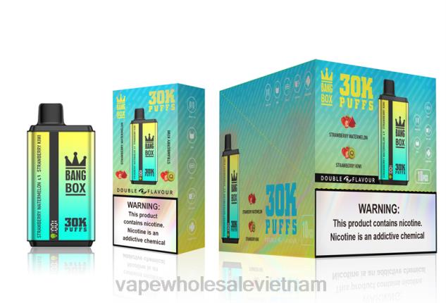 Bang Box 30000 hơi hương vị kép dưa hấu dâu và kiwi dâu Z048864 Vape Vietnam
