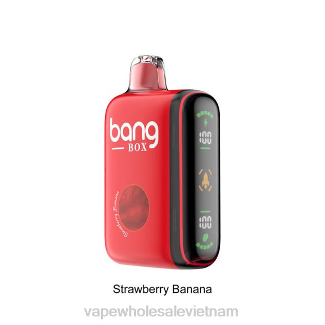 Bang Box Màn hình điện thông minh 9000-18000 nhát chuối dâu Z048825 Vape Wholesale Vietnam