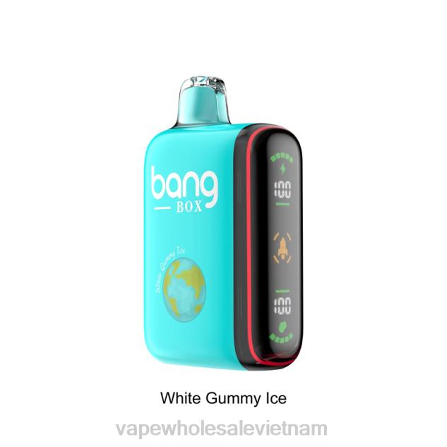 Bang Box Màn hình điện thông minh 9000-18000 nhát kẹo dẻo trắng Z048830 Vietnam Vape Store