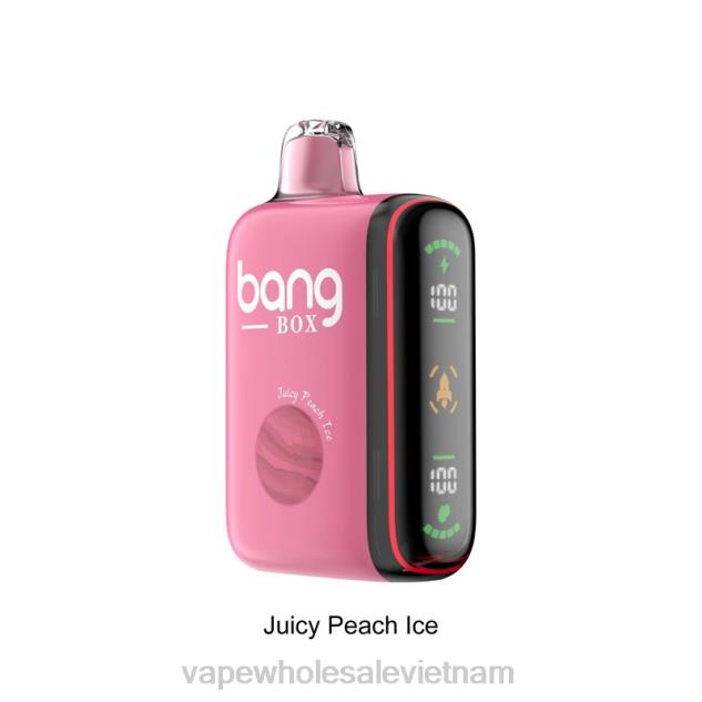 Bang Box Màn hình điện thông minh 9000-18000 nhát đá đào ngon ngọt Z048829 Vietnamese Vape