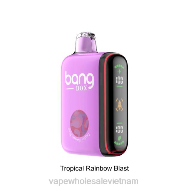 Bang Box Màn hình điện thông minh 9000-18000 nhát vụ nổ cầu vồng nhiệt đới Z048836 Vape Vietnam