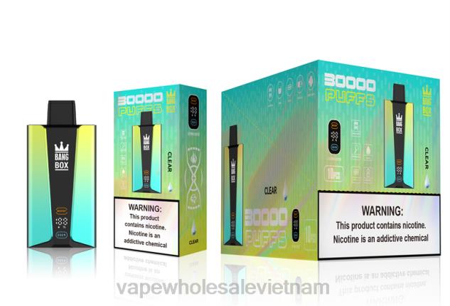 Bang Box Màn hình thông minh 30000 hơi thở thông thoáng Z048876 Vape Vietnam Hanoi