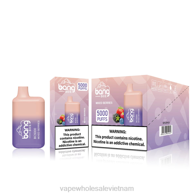 Bang Box bc5000 dùng một lần Z048887 Vietnamese Vape