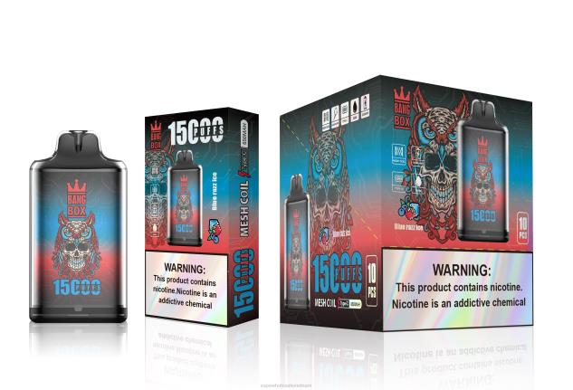 Bang Box s1-15000 hơi thở băng razz xanh Z0488108 Vietnam Vape Store