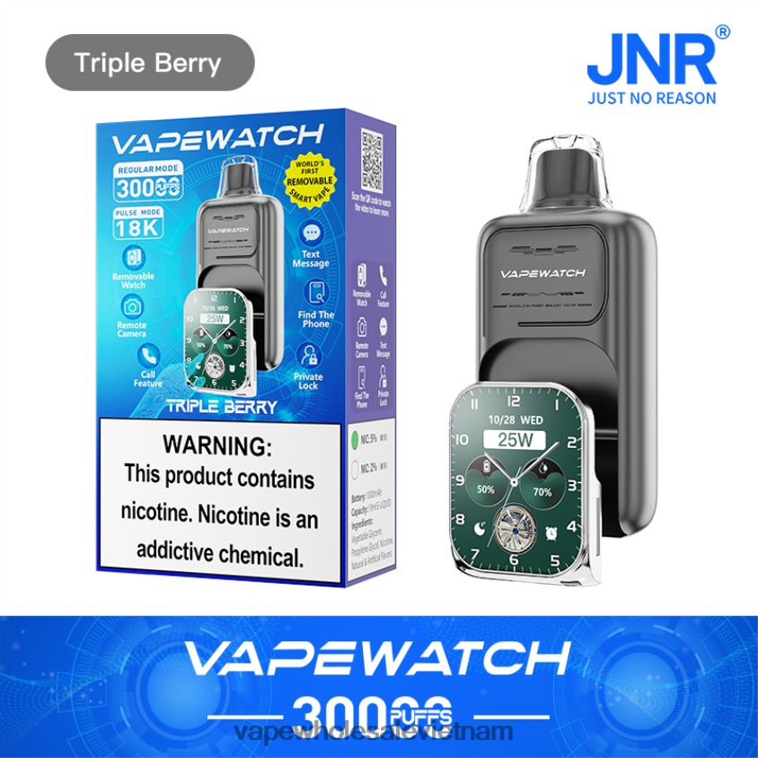 JNR đồng hồ vape P6DLZ66 ba quả mọng vape vietnam