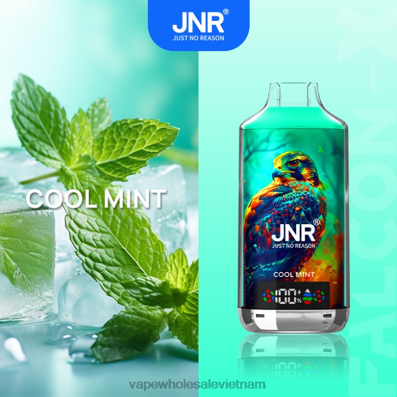 vape wholesale vietnam 0PPFD545 bạc hà mát mẻ JNR FALCON-X