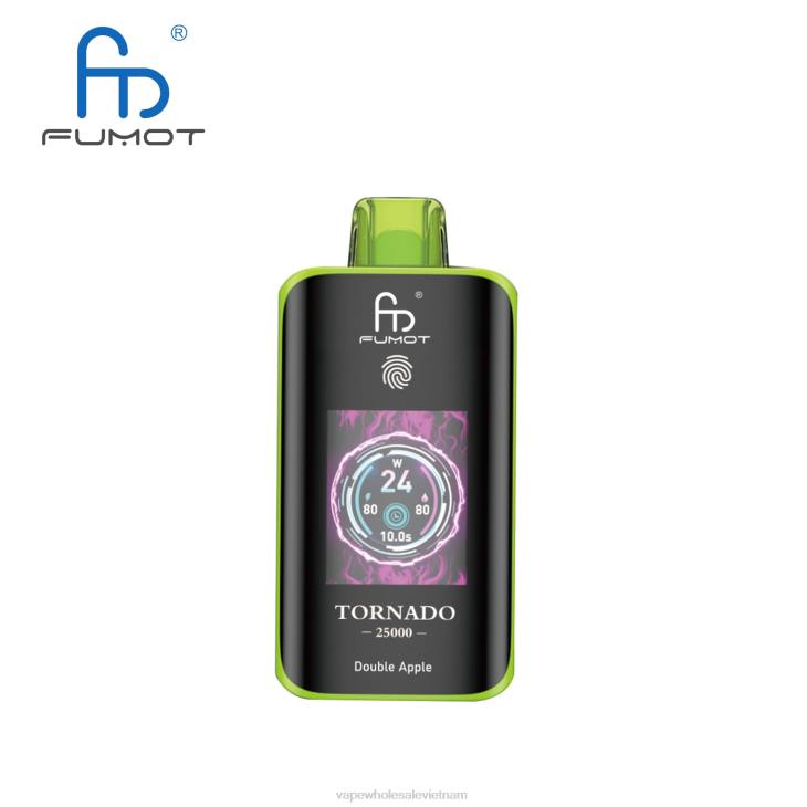 Fumot Tornado 25000 vape dùng một lần táo đôi L26H5 Vape Wholesale Vietnam