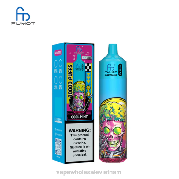 Fumot Tornado nhạc 30k bạc hà mát LVV410 Vietnam Vape Store