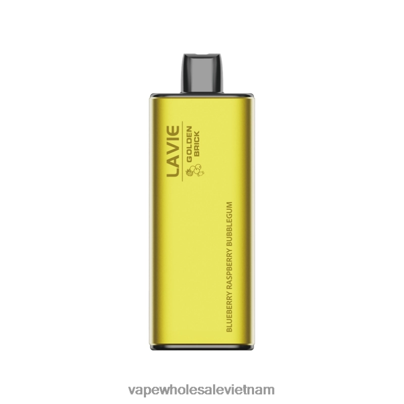 Vape Wholesale Vietnam 8D8NH55 LAVIE GOLDEN BRICK 10000 hơi thở kẹo cao su mâm xôi việt quất