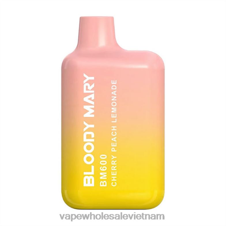 vape wholesale vietnam 0PPFD355 nước chanh đào anh đào LOST MARY BM600