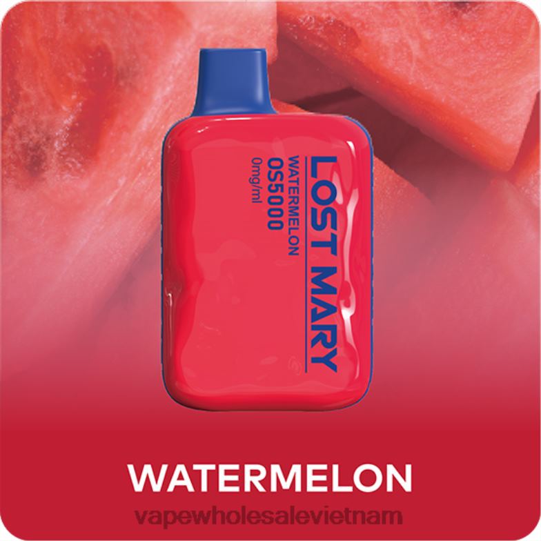 vape wholesale vietnam 0PPFD505 dưa hấu LOST MARY OS5000 0mg/ml