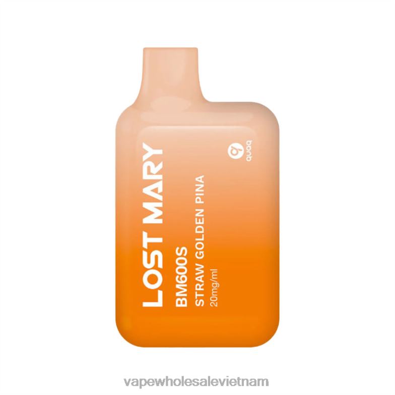 vape wholesale vietnam 0PPFD415 pina vàng rơm LOST MARY BM600S