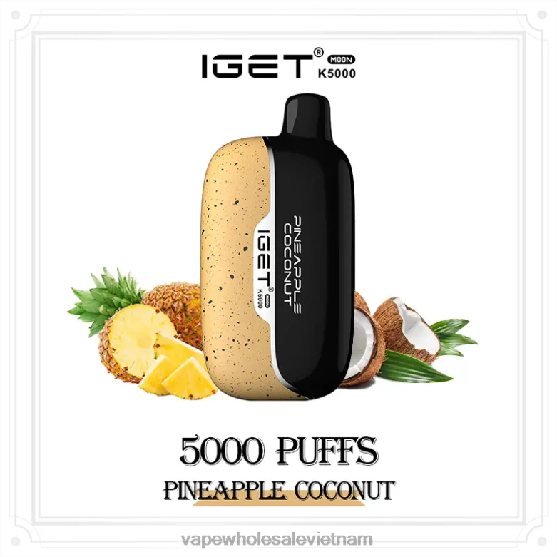 Vape Vietnam Price Z0RBB16 IGET Moon k5000 dừa dứa
