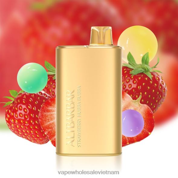 Thuốc Lá Điện Tử Xlim 2R46F12 Alibarbar Rich 8000 vape dùng một lần dâu tây hubba bubba