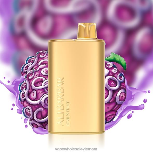 Thuốc Lá Điện Tử Xlim 2R46F12 Alibarbar Rich 8000 vape dùng một lần dâu tây hubba bubba