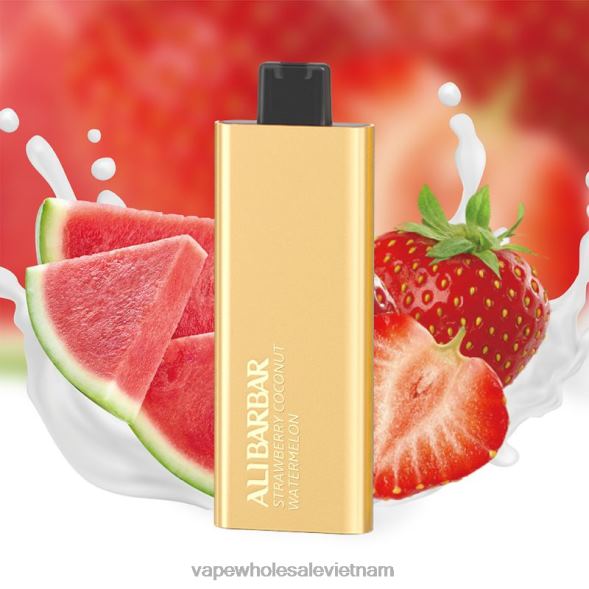 Thuốc Lá Điện Tử Xlim 2R46F62 Alibarbar Pandora 7000 vape dùng một lần dưa hấu dâu dừa