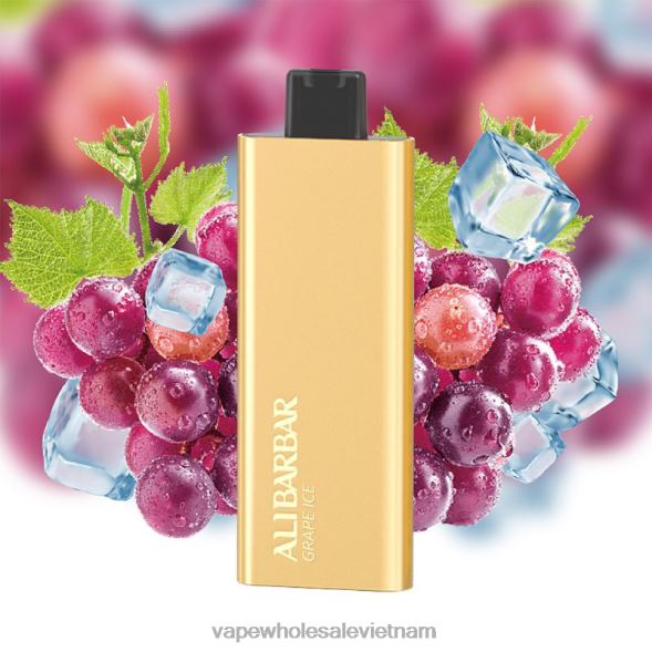Vape Vietnam 2R46F56 Alibarbar Pandora 7000 vape dùng một lần đá nho