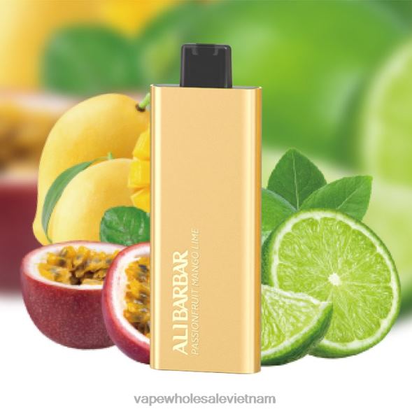 Vape Vietnam Hanoi 2R46F58 Alibarbar Pandora 7000 vape dùng một lần chanh dây xoài chanh dây