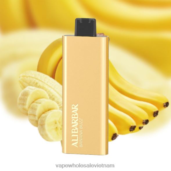 Vape Wholesale Vietnam 2R46F65 Alibarbar Pandora 7000 vape dùng một lần tiếng chuông chuối