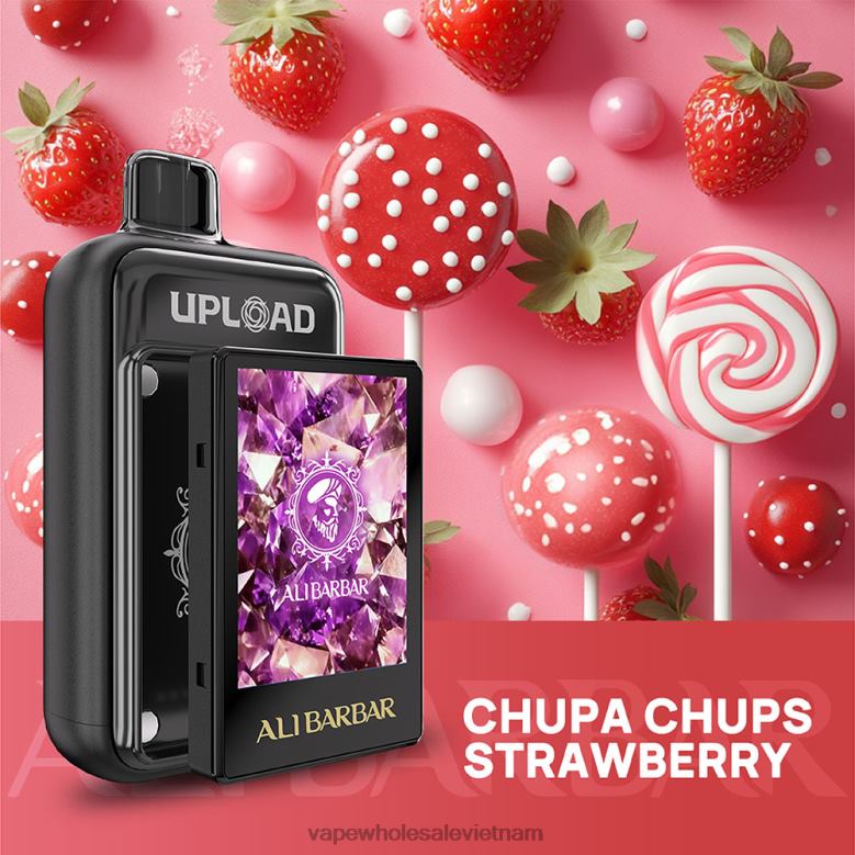 chupa chups dâu tây