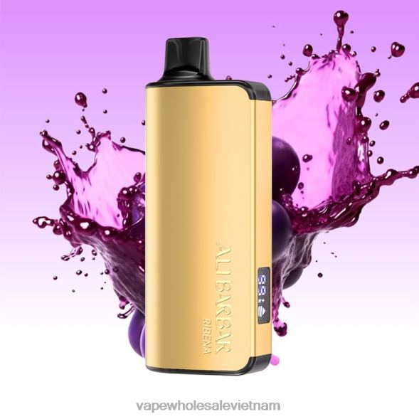 Thuốc Lá Điện Tử Xlim 2R46F42 Alibarbar Ingot 20000 vape dùng một lần xương sườn