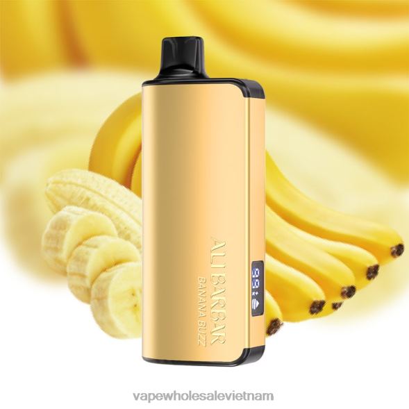 Vape Vietnam 2R46F46 Alibarbar Ingot 20000 vape dùng một lần tiếng chuông chuối
