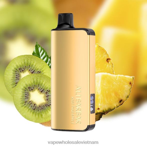 Vape Vietnam Hanoi 2R46F38 Alibarbar Ingot 20000 vape dùng một lần dứa kiwi