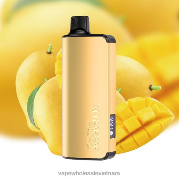 Vape Vietnam Hanoi 2R46F48 Alibarbar Ingot 20000 vape dùng một lần ma thuật xoài