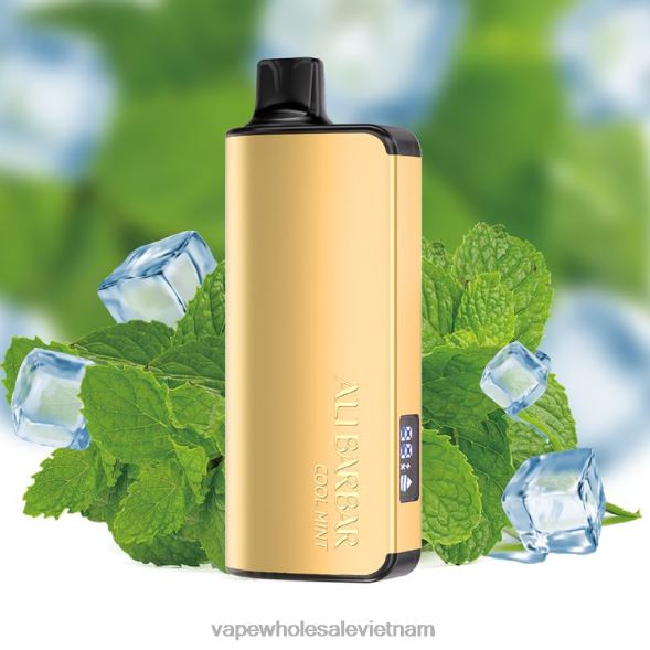 Vape Wholesale Vietnam 2R46F35 Alibarbar Ingot 20000 vape dùng một lần bạc hà mát