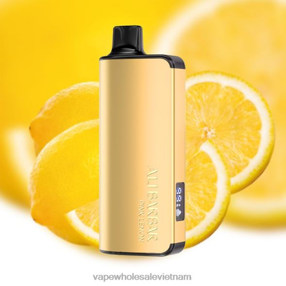 Vietnam Vape Store 2R46F40 Alibarbar Ingot 20000 vape dùng một lần chanh hồng
