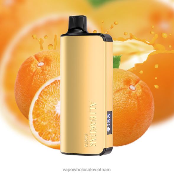 Vape Vietnam 2R46F16 Alibarbar Ingot 9000 vape dùng một lần hoàng hôn california